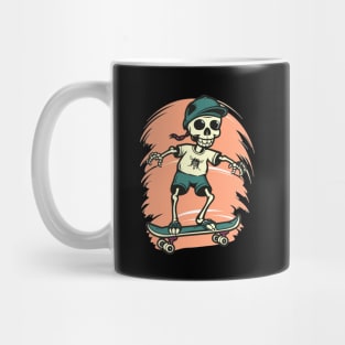 preppy skeleton Mug